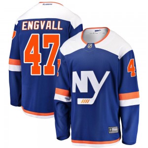 Fanatics Branded Pierre Engvall New York Islanders Men's Breakaway Alternate Jersey - Blue