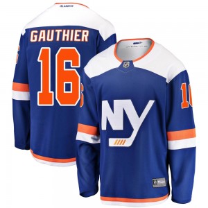 Fanatics Branded Julien Gauthier New York Islanders Men's Breakaway Alternate Jersey - Blue