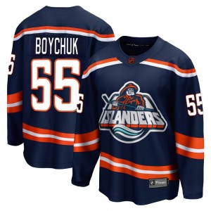 Fanatics Branded Johnny Boychuk New York Islanders Youth Breakaway Special Edition 2.0 Jersey - Navy