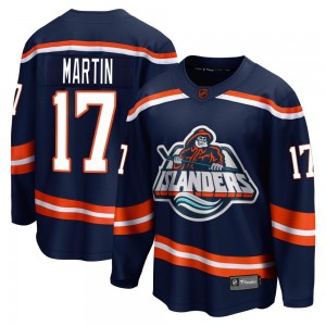 Fanatics Branded Matt Martin New York Islanders Youth Breakaway Special Edition 2.0 Jersey - Navy