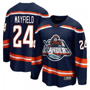 Fanatics Branded Scott Mayfield New York Islanders Youth Breakaway Special Edition 2.0 Jersey - Navy