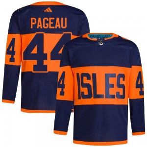 Adidas Jean-Gabriel Pageau New York Islanders Men's Authentic 2024 Stadium Series Primegreen Jersey - Navy