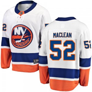 Fanatics Branded Kyle Maclean New York Islanders Men's Breakaway Away Jersey - White