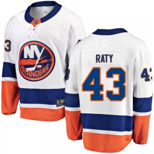 Fanatics Branded Aatu Raty New York Islanders Men's Breakaway Away Jersey - White
