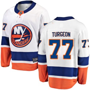 Fanatics Branded Pierre Turgeon New York Islanders Men's Breakaway Away Jersey - White