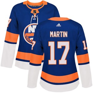 Adidas Matt Martin New York Islanders Women's Authentic Home Jersey - Royal
