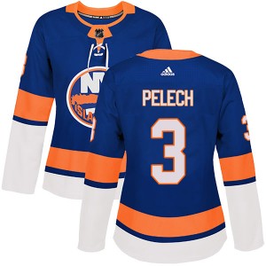 Adidas Adam Pelech New York Islanders Women's Authentic Home Jersey - Royal