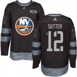 Duane Sutter New York Islanders Youth Authentic 1917- 100th Anniversary Jersey - Black