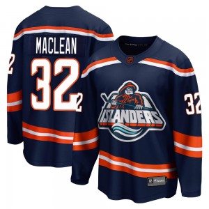 Fanatics Branded Kyle Maclean New York Islanders Men's Kyle MacLean Breakaway Special Edition 2.0 Jersey - Navy
