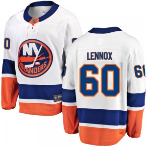 Fanatics Branded Tristan Lennox New York Islanders Youth Breakaway Away Jersey - White