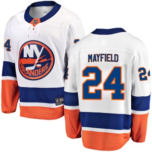 Fanatics Branded Scott Mayfield New York Islanders Youth Breakaway Away Jersey - White