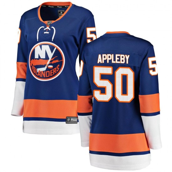 Fanatics Branded Kenneth Appleby New York Islanders Women's Breakaway Home Jersey - Blue