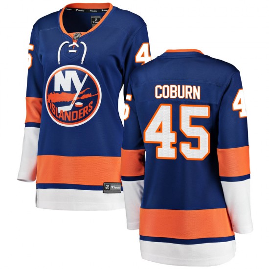 Fanatics Branded Braydon Coburn New York Islanders Women's Breakaway Home Jersey - Blue