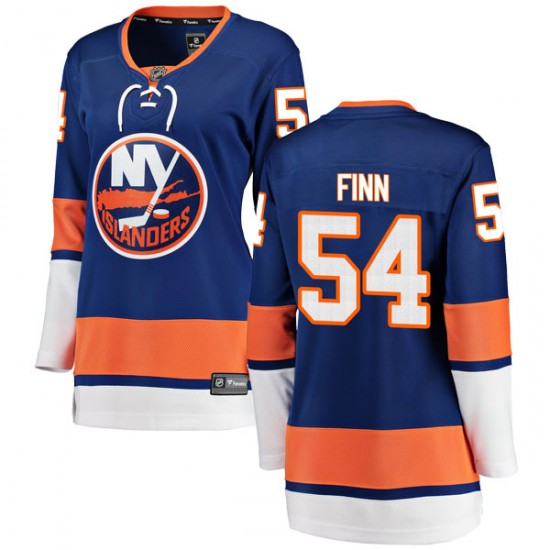 Fanatics Branded Matt Finn New York Islanders Women's Breakaway Home Jersey - Blue