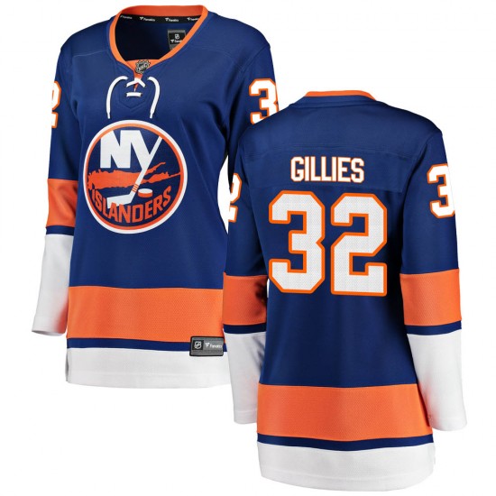Fanatics Branded Jon Gillies New York Islanders Women's Breakaway Home Jersey - Blue