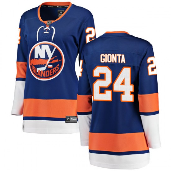 Fanatics Branded Stephen Gionta New York Islanders Women's Breakaway Home Jersey - Blue