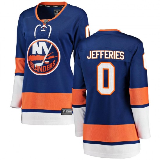 Fanatics Branded Alex Jefferies New York Islanders Women's Breakaway Home Jersey - Blue