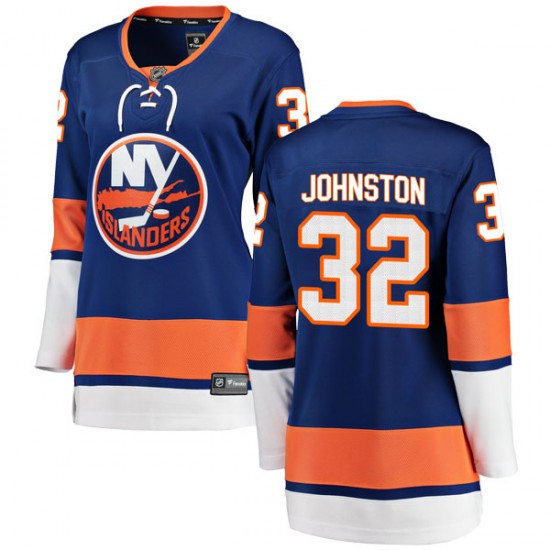 Fanatics Branded Ross Johnston New York Islanders Women's Breakaway Home Jersey - Blue