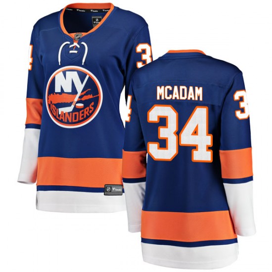 Fanatics Branded Eamon McAdam New York Islanders Women's Breakaway Home Jersey - Blue