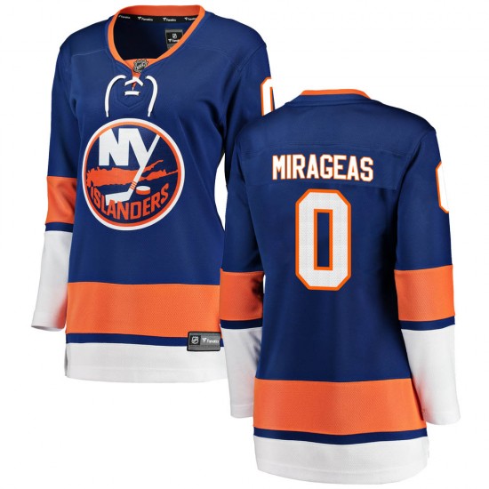 Fanatics Branded Ben Mirageas New York Islanders Women's Breakaway Home Jersey - Blue