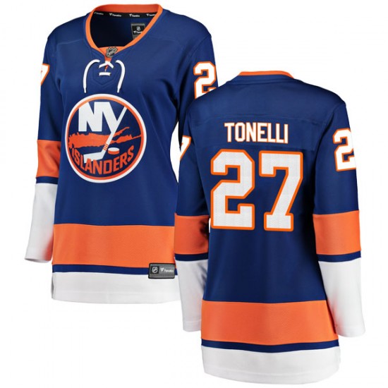 Fanatics Branded John Tonelli New York Islanders Women's Breakaway Home Jersey - Blue