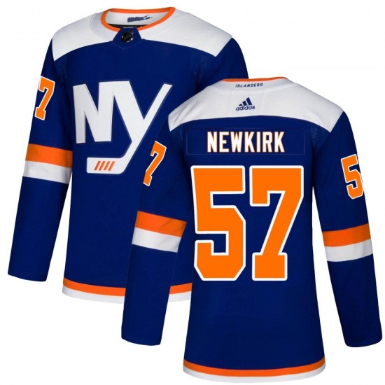 Adidas Reece Newkirk New York Islanders Men's Authentic Alternate Jersey - Blue