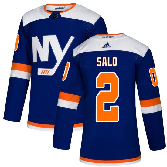 Adidas Robin Salo New York Islanders Men's Authentic Alternate Jersey - Blue