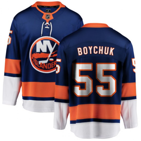 Fanatics Branded Johnny Boychuk New York Islanders Men's Home Breakaway Jersey - Blue