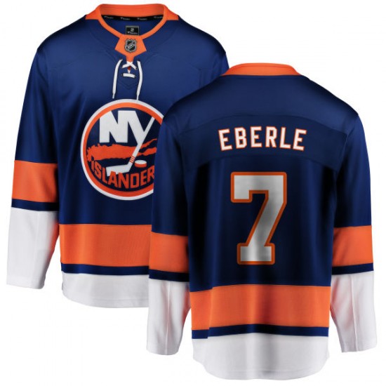 Fanatics Branded Jordan Eberle New York Islanders Men's Home Breakaway Jersey - Blue