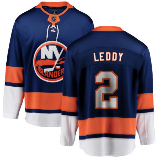 Fanatics Branded Nick Leddy New York Islanders Men's Home Breakaway Jersey - Blue