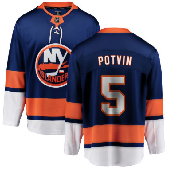 Fanatics Branded Denis Potvin New York Islanders Men's Home Breakaway Jersey - Blue