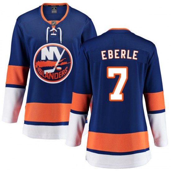 Fanatics Branded Jordan Eberle New York Islanders Women's Home Breakaway Jersey - Blue