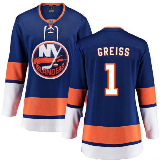 Fanatics Branded Thomas Greiss New York Islanders Women's Home Breakaway Jersey - Blue