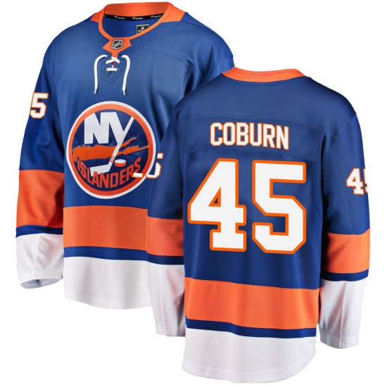 Fanatics Branded Braydon Coburn New York Islanders Youth Breakaway Home Jersey - Blue