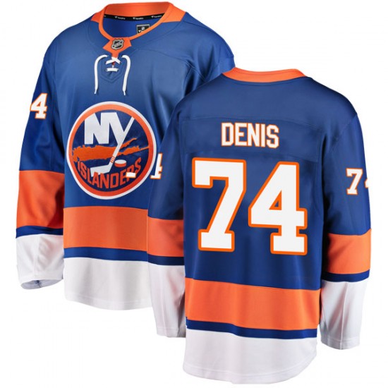 Fanatics Branded Travis St. Denis New York Islanders Youth Breakaway Home Jersey - Blue