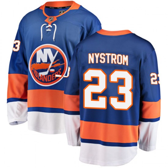 Fanatics Branded Bob Nystrom New York Islanders Youth Breakaway Home Jersey - Blue