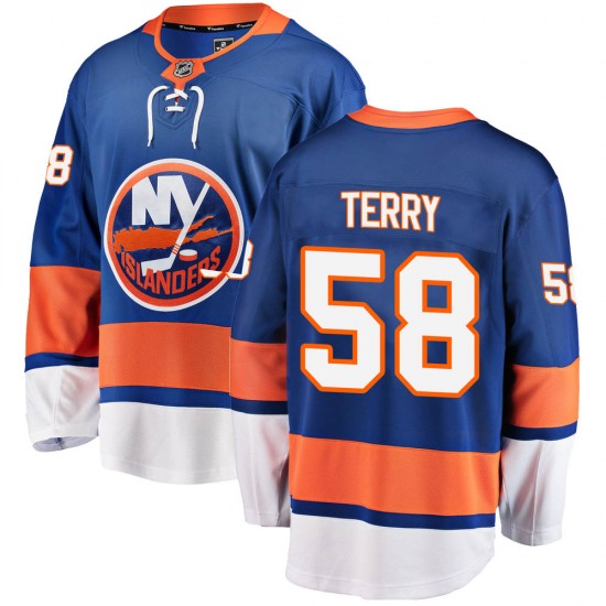 Fanatics Branded Chris Terry New York Islanders Youth Breakaway Home Jersey - Blue