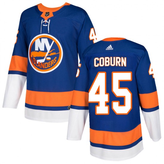 Adidas Braydon Coburn New York Islanders Men's Authentic Home Jersey - Royal
