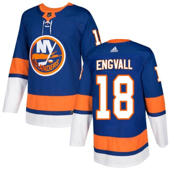 Adidas Pierre Engvall New York Islanders Men's Authentic Home Jersey - Royal