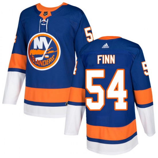 Adidas Matt Finn New York Islanders Men's Authentic Home Jersey - Royal