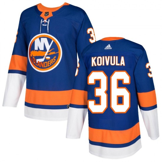 Adidas Otto Koivula New York Islanders Men's Authentic Home Jersey - Royal