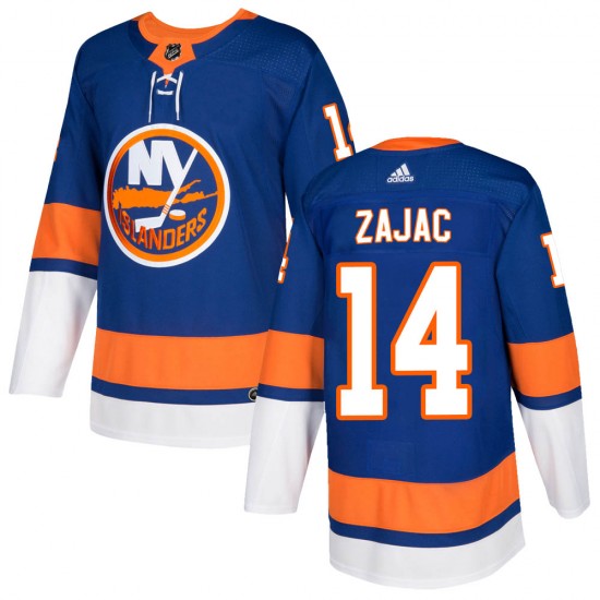 Adidas Travis Zajac New York Islanders Men's Authentic Home Jersey - Royal