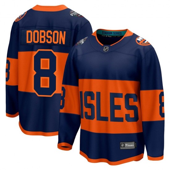 Fanatics Branded Noah Dobson New York Islanders Men's Breakaway 2024 Stadium Series Jersey - Navy