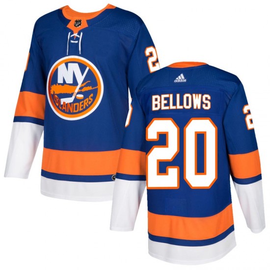 Adidas Kieffer Bellows New York Islanders Youth Authentic Home Jersey - Royal