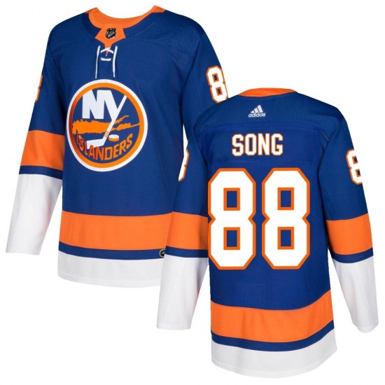 Adidas Andong Song New York Islanders Youth Authentic Home Jersey - Royal