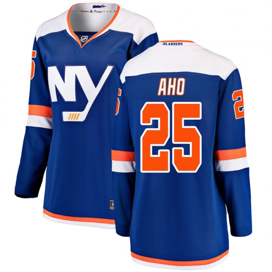 Fanatics Branded Sebastian Aho New York Islanders Women's Breakaway Alternate Jersey - Blue