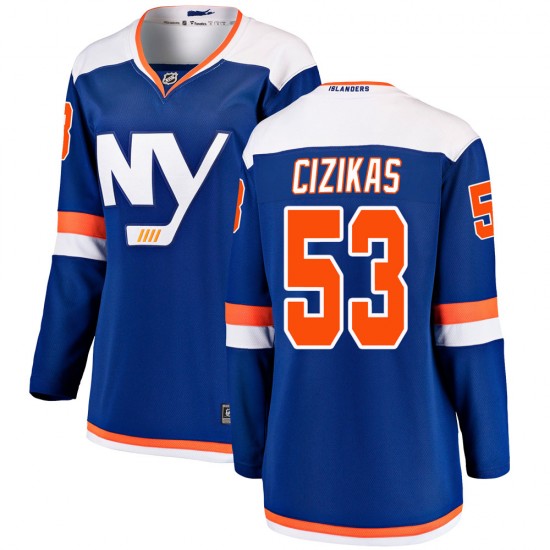 Fanatics Branded Casey Cizikas New York Islanders Women's Breakaway Alternate Jersey - Blue