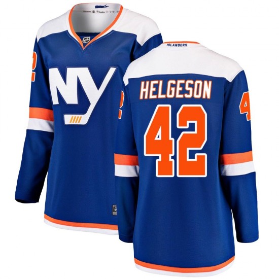 Fanatics Branded Seth Helgeson New York Islanders Women's Breakaway Alternate Jersey - Blue