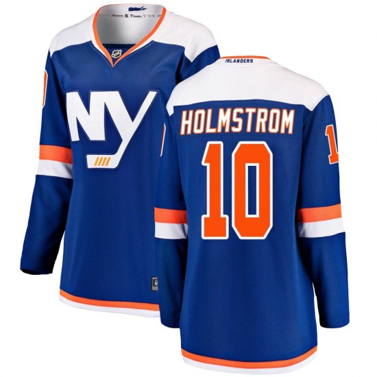 Fanatics Branded Simon Holmstrom New York Islanders Women's Breakaway Alternate Jersey - Blue