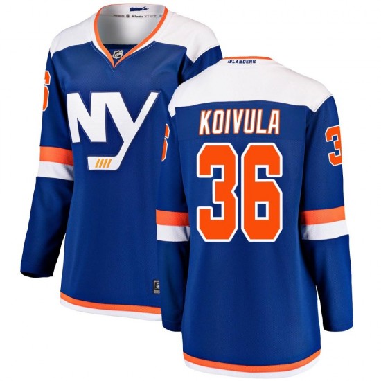 Fanatics Branded Otto Koivula New York Islanders Women's Breakaway Alternate Jersey - Blue